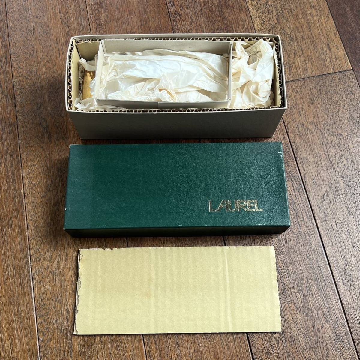 当時物 日産 ローレル LAUREL 金属製 シガレットケース シガーケース