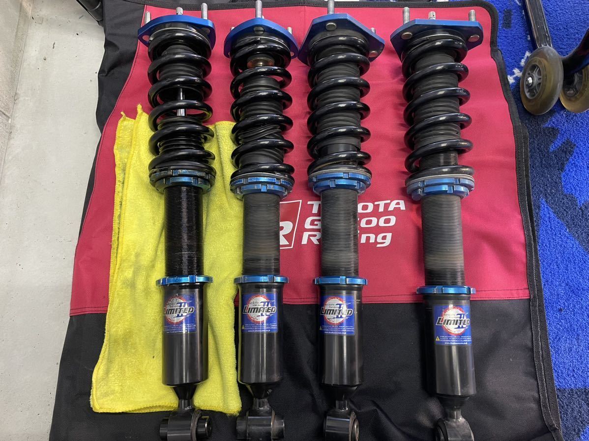 トヨタ マークX GRX130 ファイナルコネクション 車高調 LimitedⅡ ジャンク品