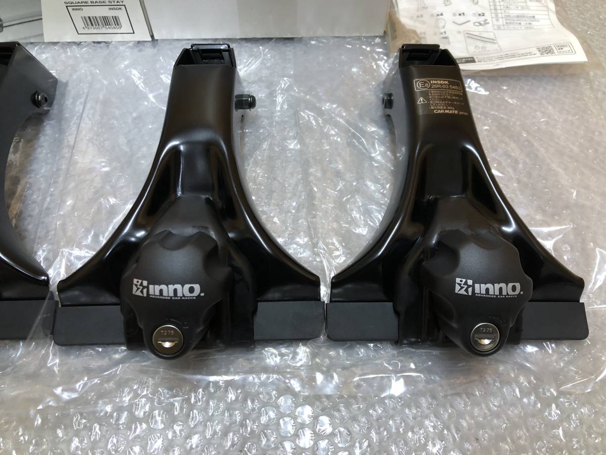 カーメイト inno スクエアベースステー｜INNO（イノー）｜製品情報 