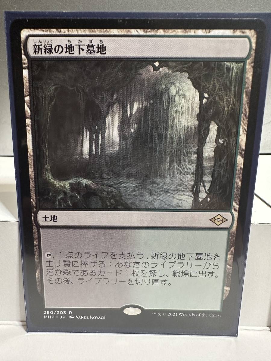 SALE MTG 新緑の地下墓地 Verdant Catacombs 日本語版 4枚セット