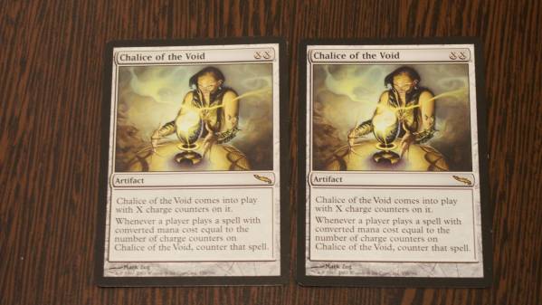 MTG】 MRD 虚空の杯/Chalice of the Void 英語版4枚セット