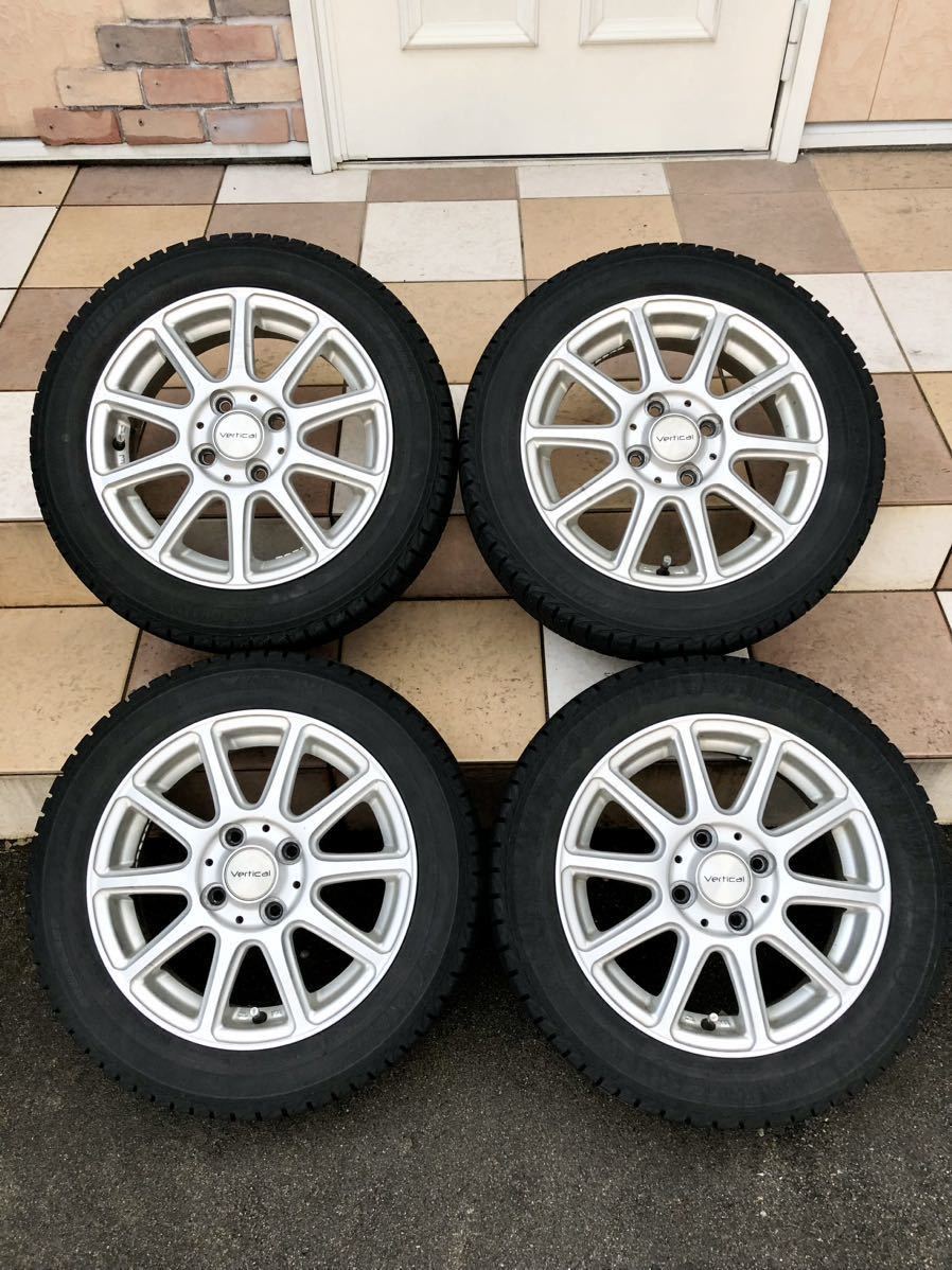 【最安値，100%新品】 Vertical 14インチホイール＆スタッドレスタイヤ ヨコハマ アイスガード 155/65R14タントカスタム スペーシア N-BOX ルークス ワゴンＲ(スタッドレスタイヤ)｜売買されたオークション情報、yahooの 4穴