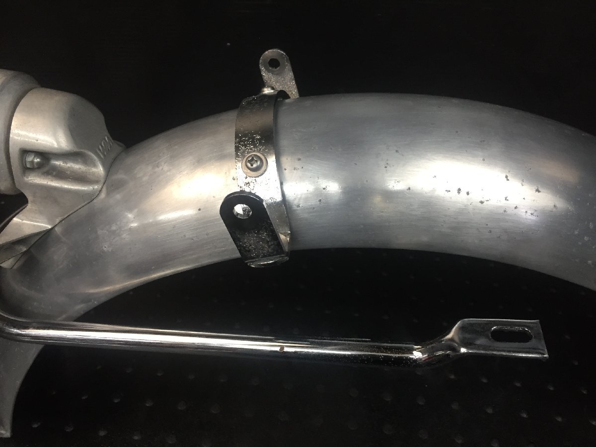 YAMAHA SR400 ブルックランズ アルミリアフェンダー WM製テールランプ