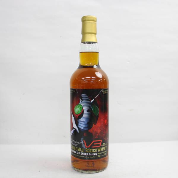 グレンギリー1988 WHISKY ウィスキーミュウ『仮面ライダーV3』ラベル