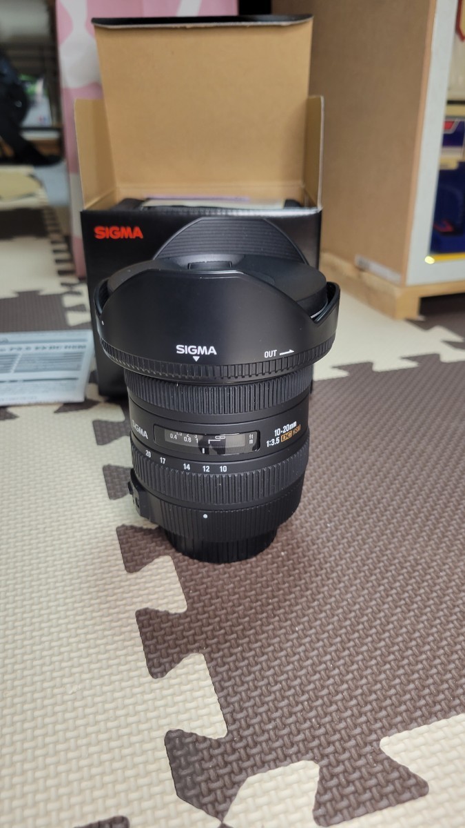 10-20mm EX DC Nikon for 公式通販 美品 Nikon用 SIGMA　10-20㎜　F3.5 EX DC HSM　シグマ　ニコン用