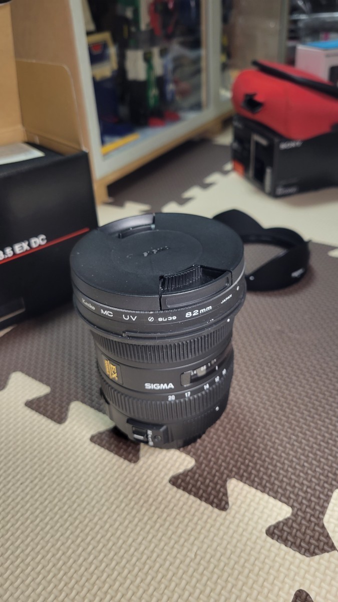 10-20mm EX DC Nikon for 公式通販 美品 Nikon用 SIGMA　10-20㎜　F3.5 EX DC HSM　シグマ　ニコン用