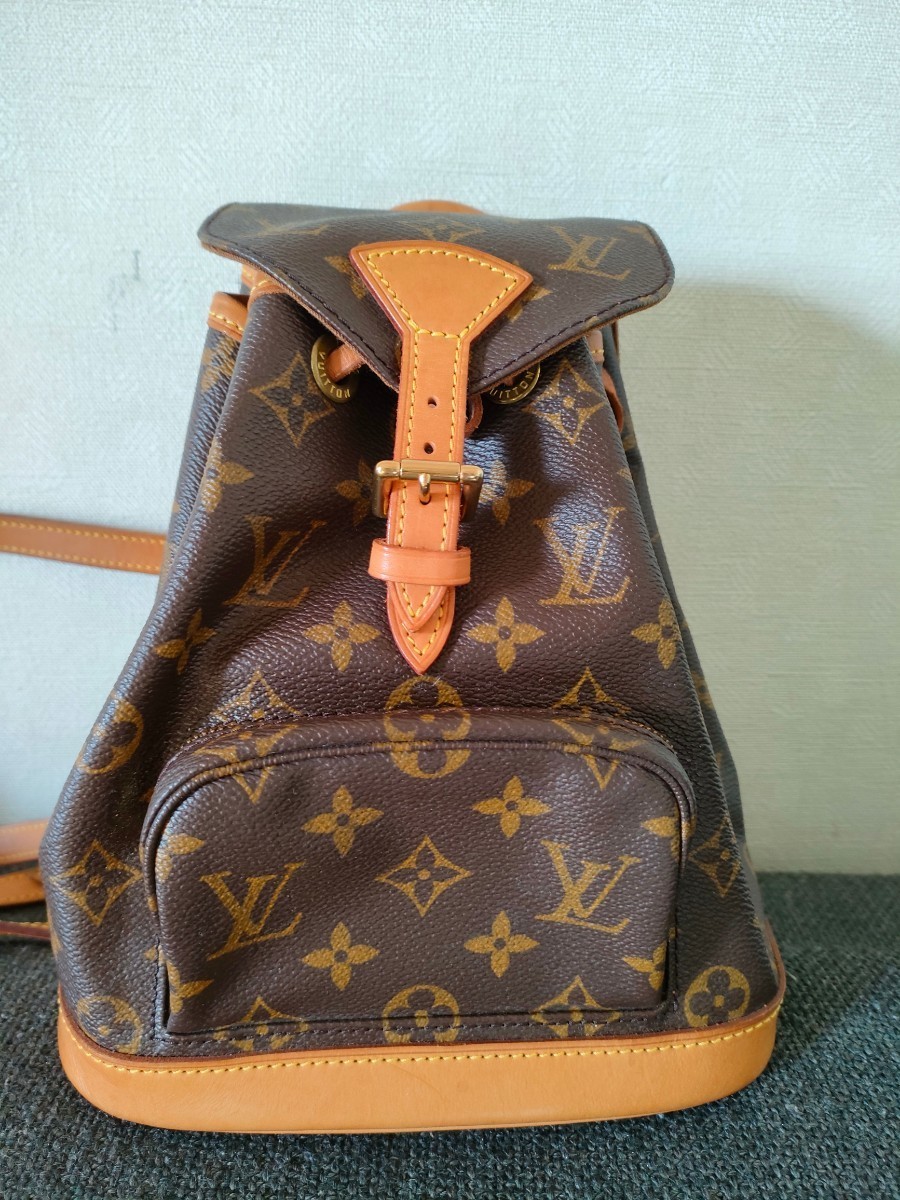 ルイヴィトン　モンスリ　リュックサック