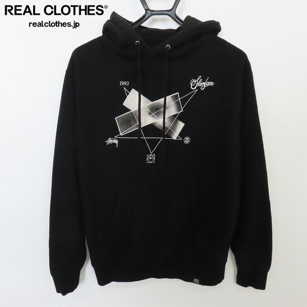 Stussy SLAM JAM スラムジャム ステューシー コラボ パーカー ☆STUSSY×SLAM JAM/ステューシー×スラムジャム 25th ビッグロゴ プル