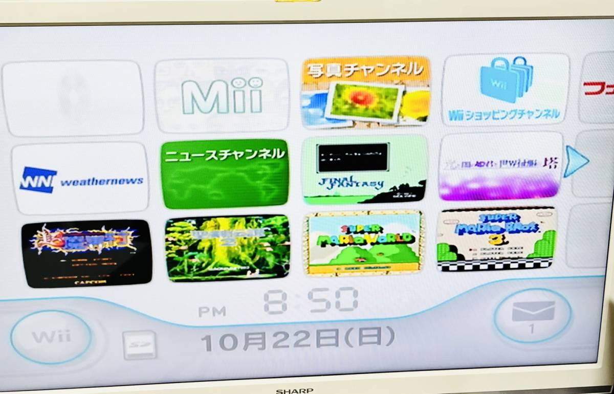  Wii 本体 VC 8本入り 超魔界村 ファイナルファンタジー 等 内蔵ソフト(Wii本体)｜売買されたオークション情報、yahooの商品情報をアーカイブ公開 - オークファン Wii本体