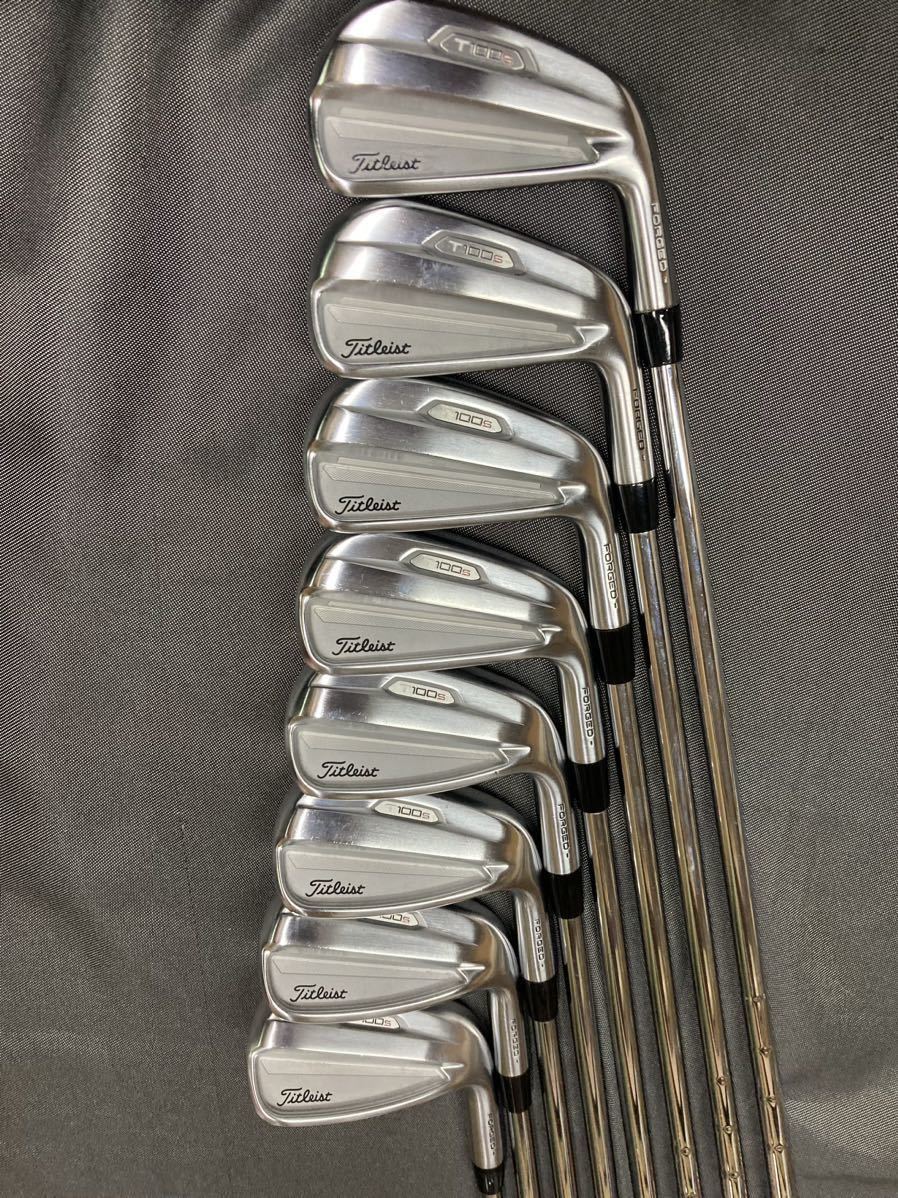 Titleist T100S タイトリスト アイアンセット 4〜48° 8本セットN. S.