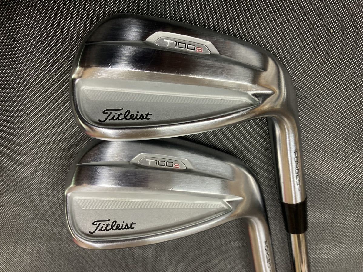 【美品】Titleist T100S 48度　純正N.S.PRO 105T（S） Titleist T100S タイトリスト アイアンセット 4〜48° 8本セットN. S.