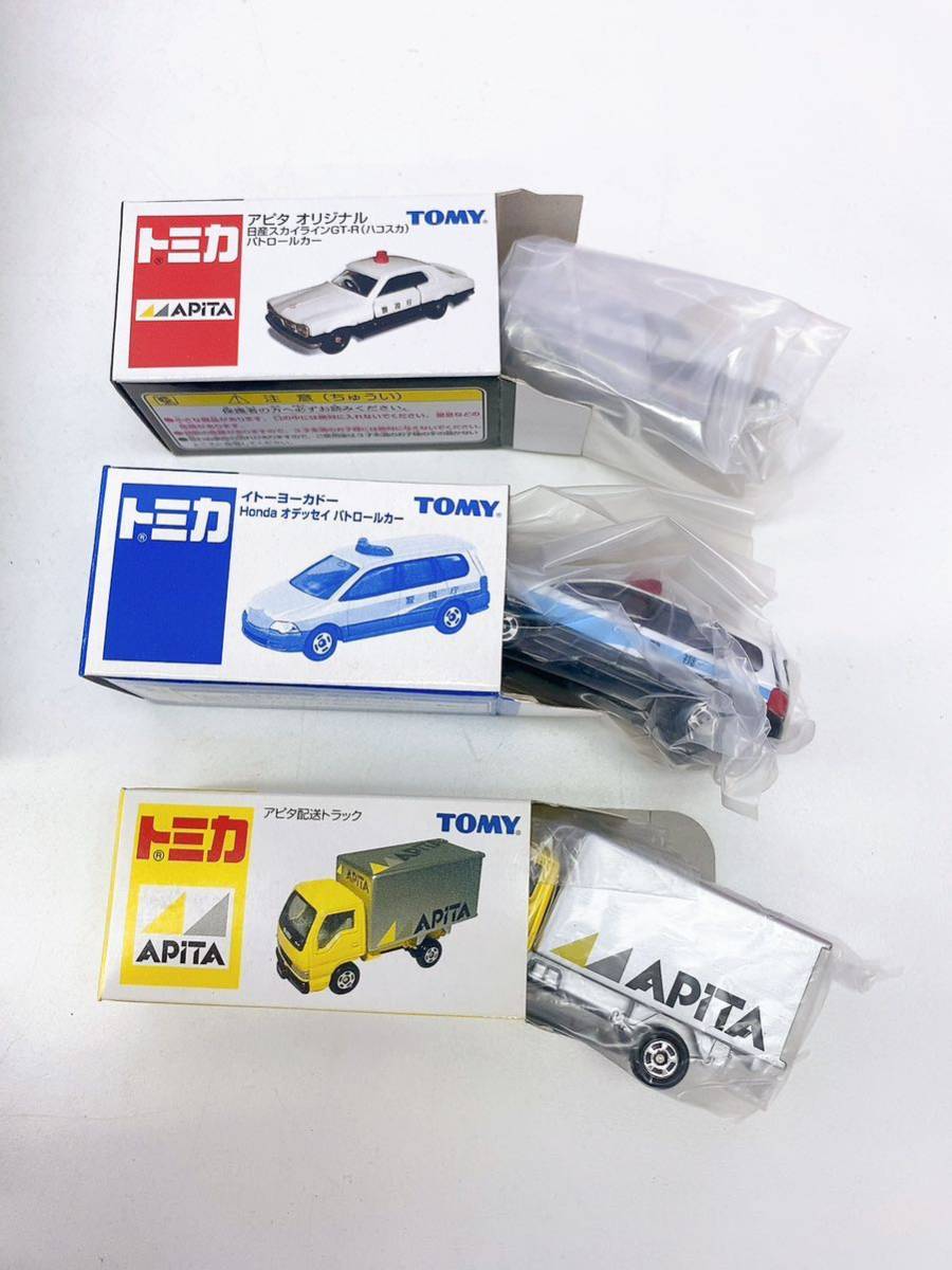 10AA104 1円 計102台 タカラトミー トミカ アピタ イトーヨーカドー 