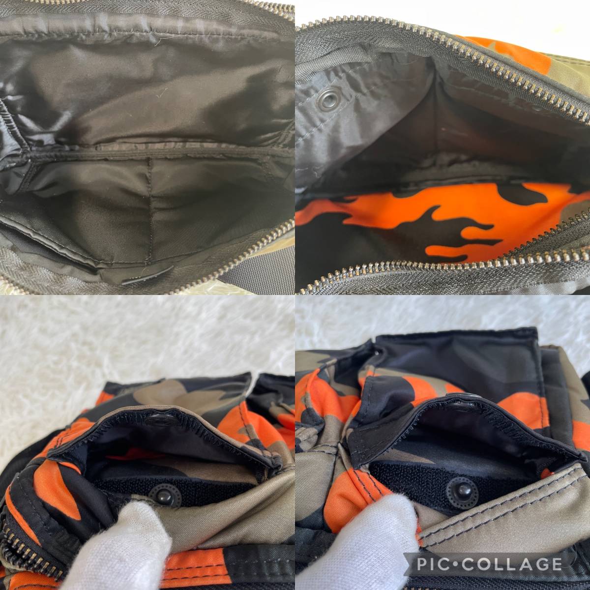 1円〜 美品◎ 限定品◎ PORTER PS CAMO ウエストバッグ ボディバッグ 