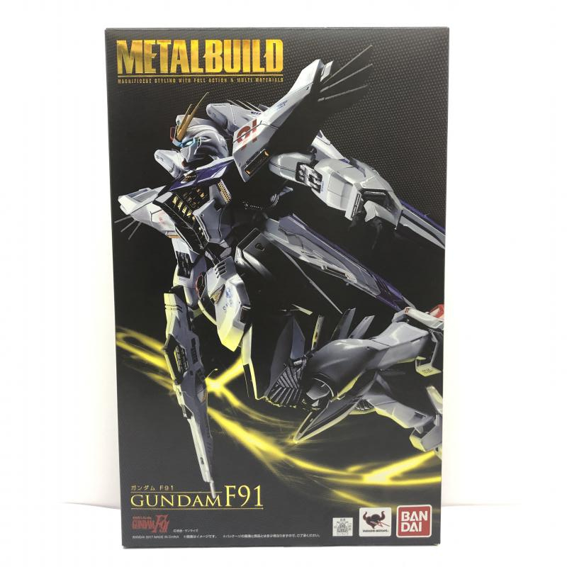 カバー付き！ 1/6 本格的チェアー フィギュア figure 中古】【開封・箱傷み有】METAL BUILD ガンダムF91 バンダイ
