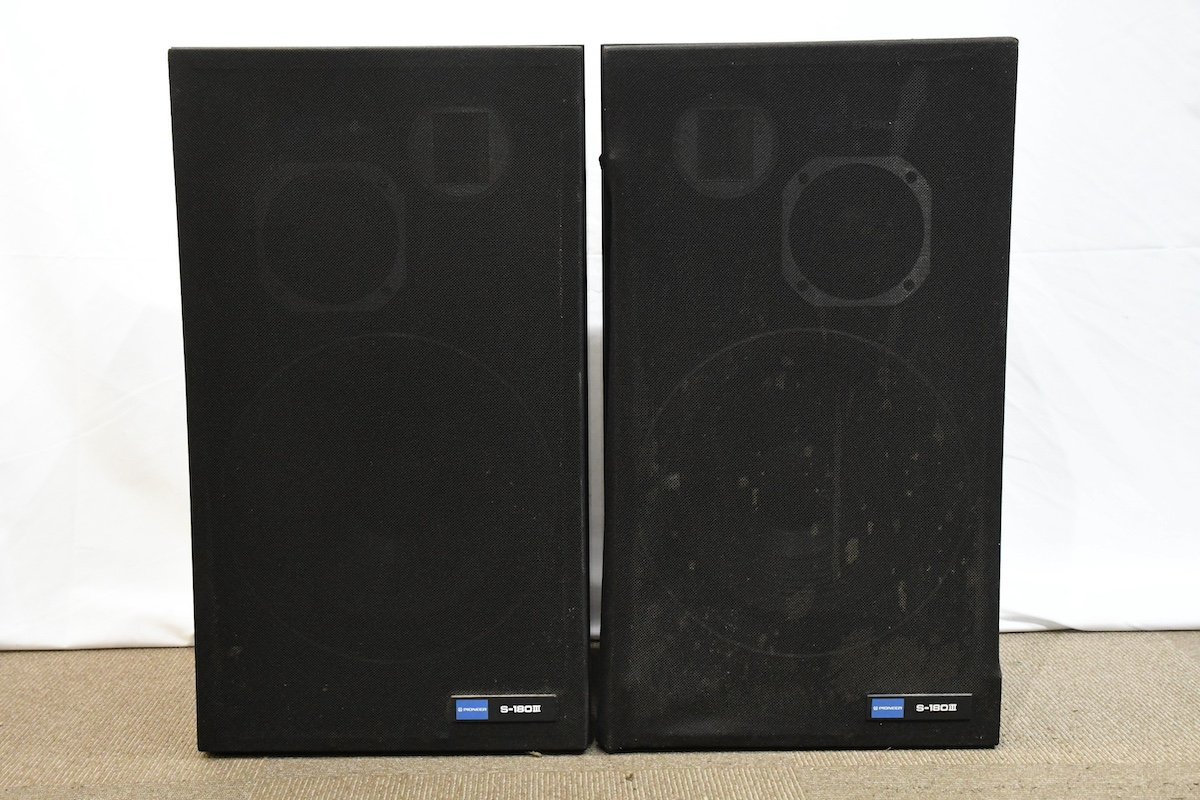PIONEER S-180 スピーカーペア ジャンク051 Yahoo!オークション