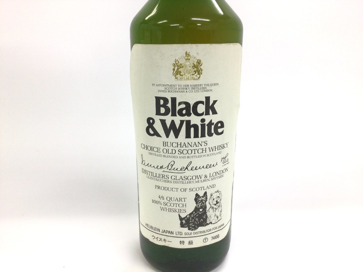 ブキャナンズ ウイスキー ブラック＆ホワイト 760ml 43% 0 