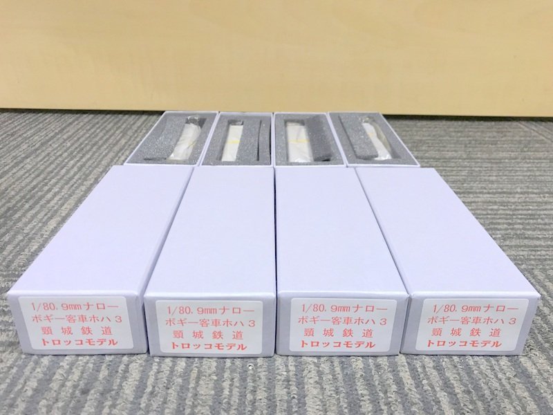 動作未確認】1/80 9mmナロー ボギー客車 ホハ3 頸城鉄道 トロッコ