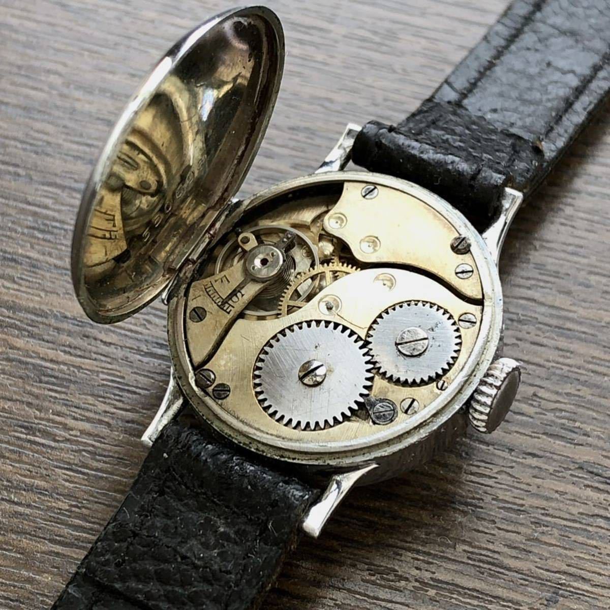 希少 ☆ 精工舎 セイコー SEIKO 1930年代 〜 モリス 9型 戦前 琺瑯文字盤