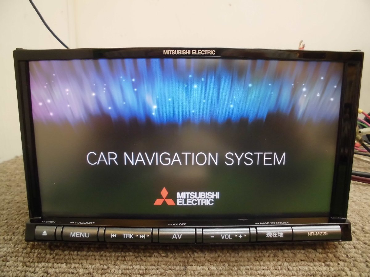 ☆ 三菱 MITSUBISHI メモリーナビ NR-MZ25MA 7型 法人モデル Bluetooth