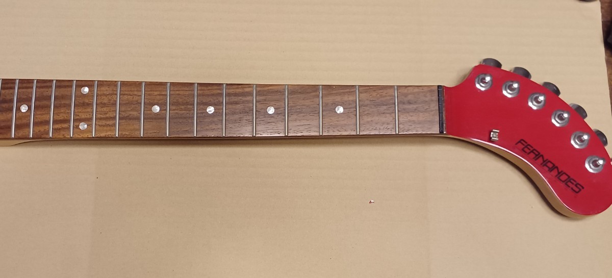 Fernandes zo-3 ネック □□FERNANDES ZO-3 激トラ杢ネック エフェクト