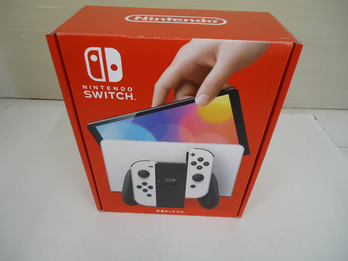 【本物保証，送料無料】 G2790 Nintendo Switch 有機ELモデル HRG-S-KAAAA ホワイト 品/ /内袋欠品有/傷や擦れ有(ニンテンドースイッチ本体)｜売買されたオークション情報、yahooの商品情報をアーカイブ公開 - オークファン ニンテンドースイッチ本体