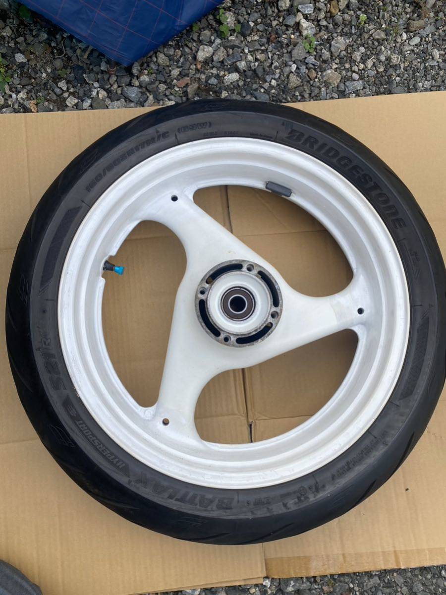 ゆう購入確定ホイール、ハブ、スプロケ込み GSX-R400R GK76A リアホイール ハブダンパー付き 【公式通販】