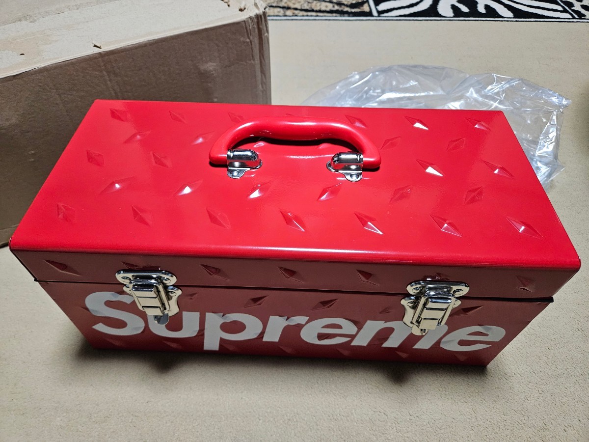 18FW SUPREME シュプリーム DIAMOND PLATE TOOL BOX ダイアモンド