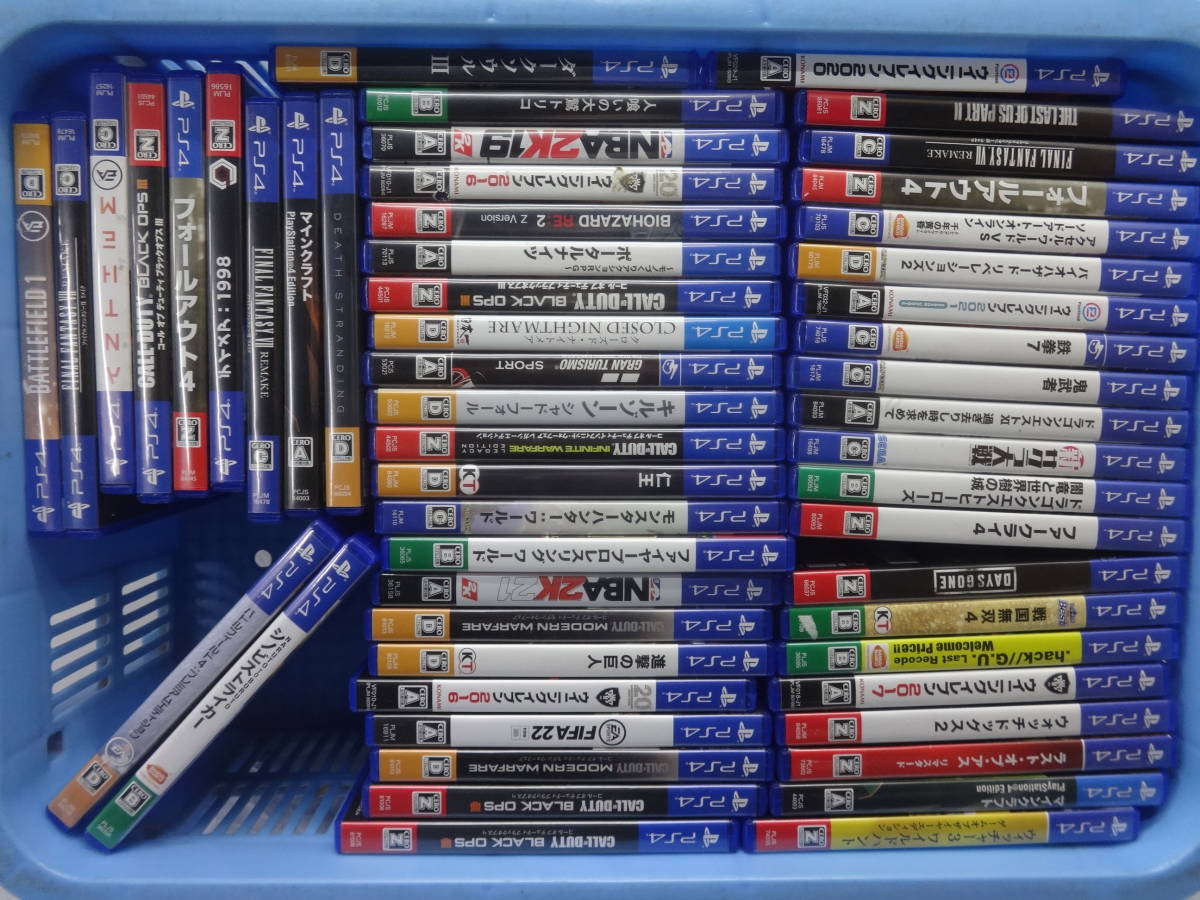 V331 PS4ソフト まとめ売り 54本セット ジャンク品