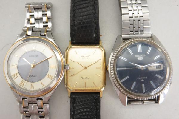 セイコー ドルチェ V181-OACO メンズ クオーツ 他ジャンク28東61