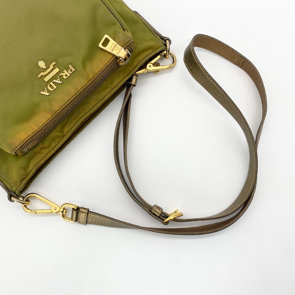 中古・古着通販PRADA (プラダ) ナイロンショルダーバッグ