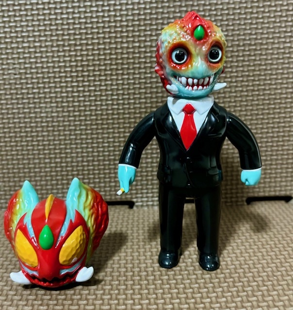限定SALE，人気 senjin syonen MINI MOHSING LOVER 1st SUIT Ver 面取れソフビ インディーズソフビ(ソフビ)｜売買されたオークション情報、yahooの商品情報をアーカイブ公開 - オークファン ソフビ