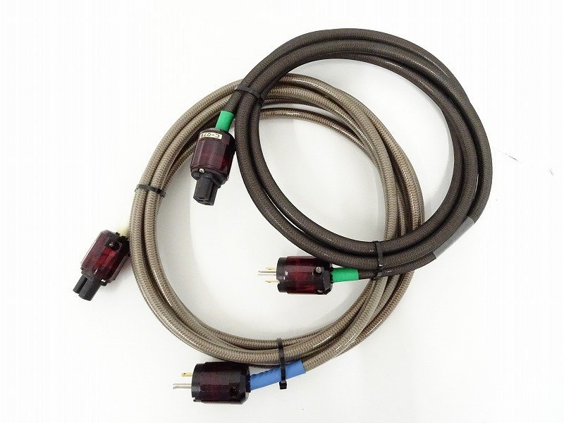SAEC PL-4000/AC-4000 電源ケーブル 2本 OYAIDEプラグ使用 P-079/C-079