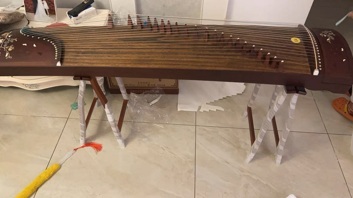 古箏 21弦 グーチェン こそう 中国 伝統 弦楽器 民族楽器 古箏 21弦