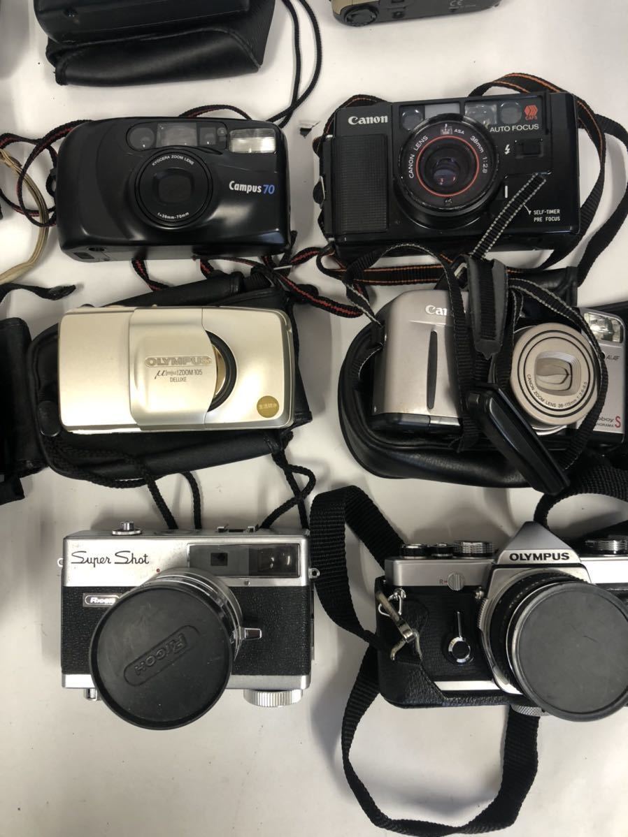 【15点まとめ】デジタルカメラ　フィルムカメラ　まとめ売り　ジャンク品 ジャンク品 コンパクトフイルム デジタルカメラ まとめ売り 15台セット