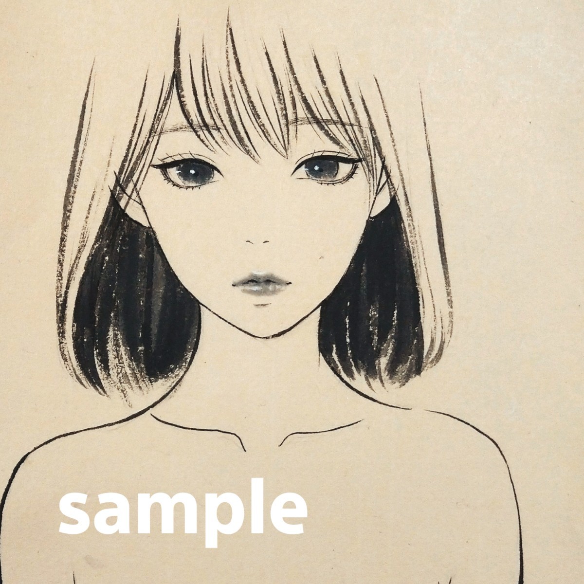 専用 肉筆原画セット 水墨画 墨絵 日本画 絵画 手描きイラスト 中国