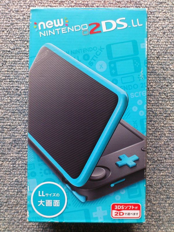 Newニンテンドー2DS LL ブラック ターコイズ かんたんスタートガイド Nintendo 任天堂 本体 ARカード