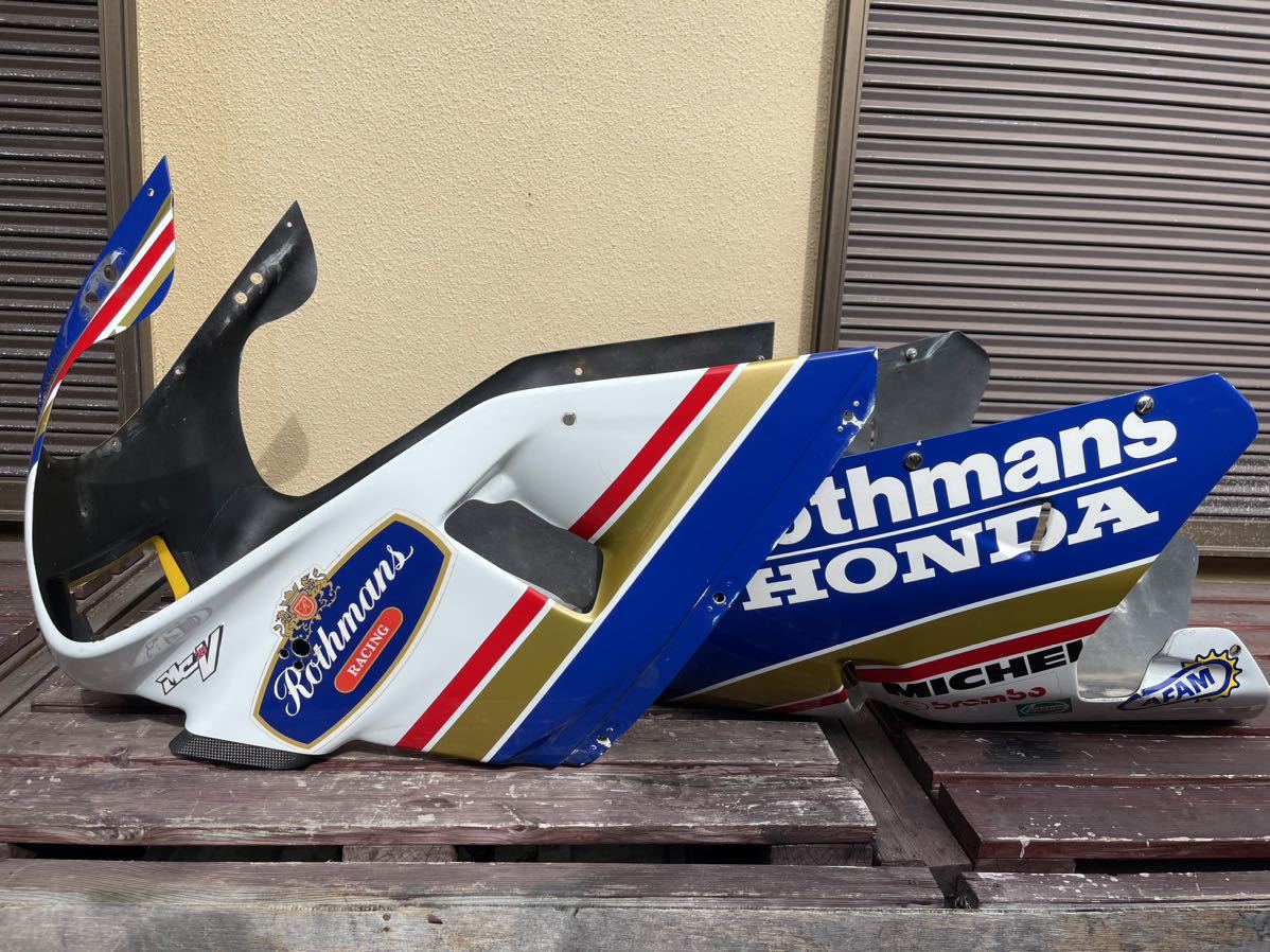 ホンダ NSR250R MC28 シルエットジャパン ロスマンズ アッパーカウル アンダーカウルセット 検）MC21