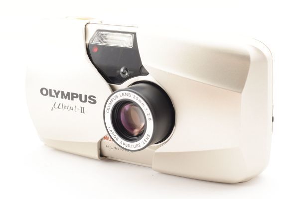特売商品 [Rank:J] OLYMPUS μ-II Champagne Gold 35mm F2.8 シャンパン