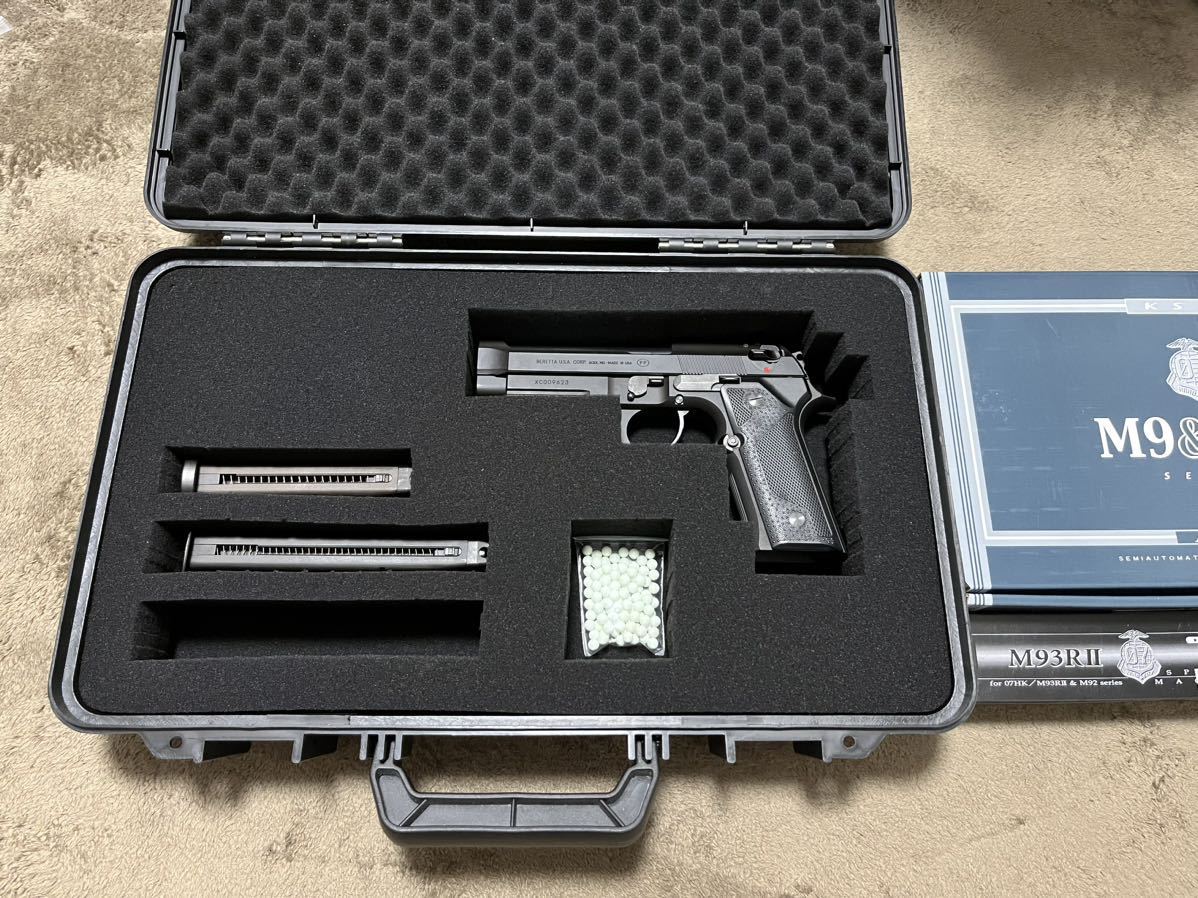 美品】KSC M92バーテック HW 07HK ガスブローバックハンドガン