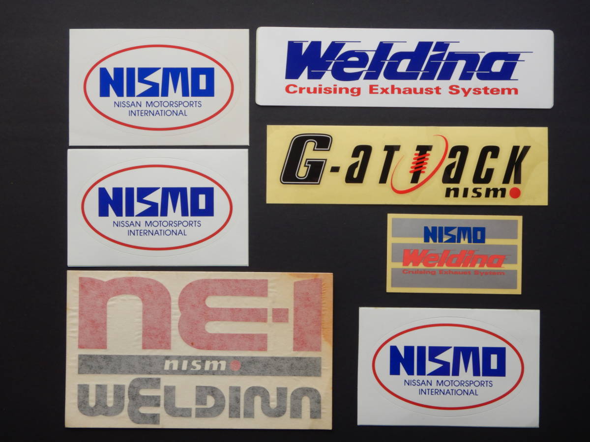 ○ NISMO ステッカーセット ○ ニスモ (検) R30 R31 R32 R33 R34 S13 
