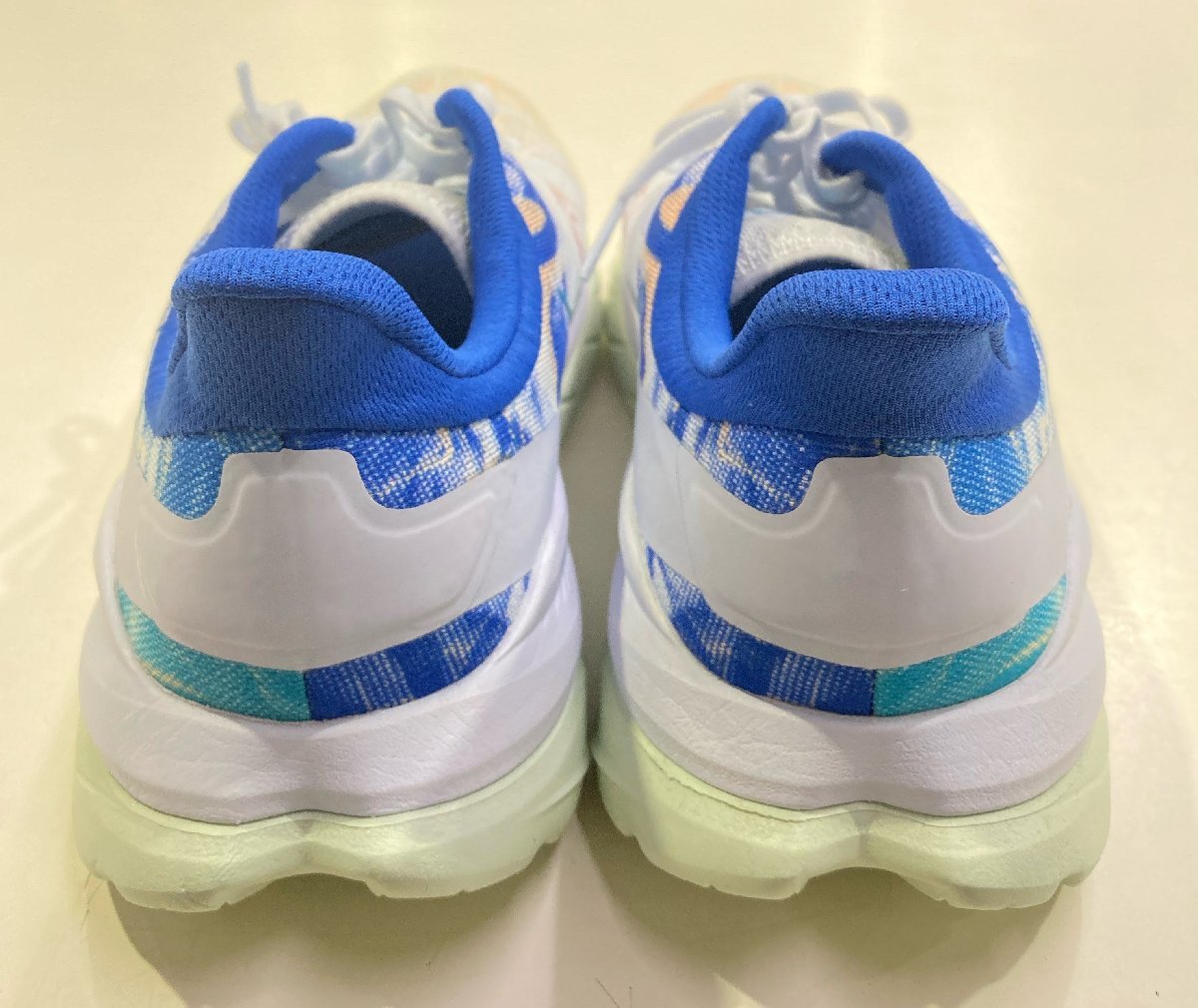 HOKA ONEONE ホカ オネオネ 1113528 TGT F27221D MACH 4 マッハ 4 ランニングシューズ スニーカー 27cm ブルー・グリーン系