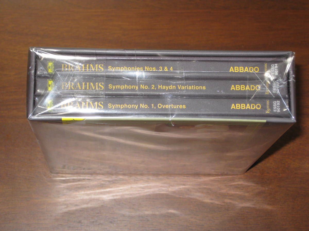 CD アバド / ブラームス交響曲全集 SACD