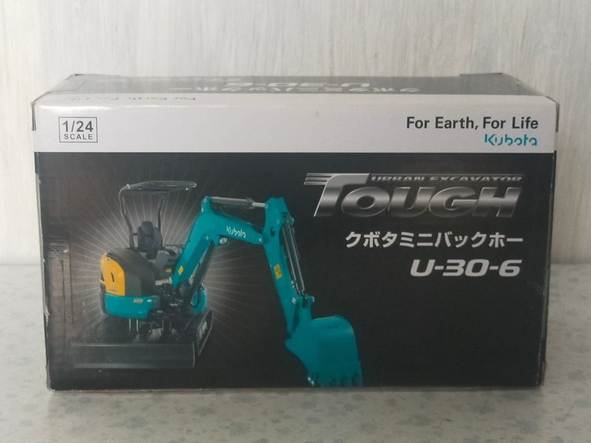即決！ Kubota クボタ ミニバックホー U-30-6 スケールモデル1/24