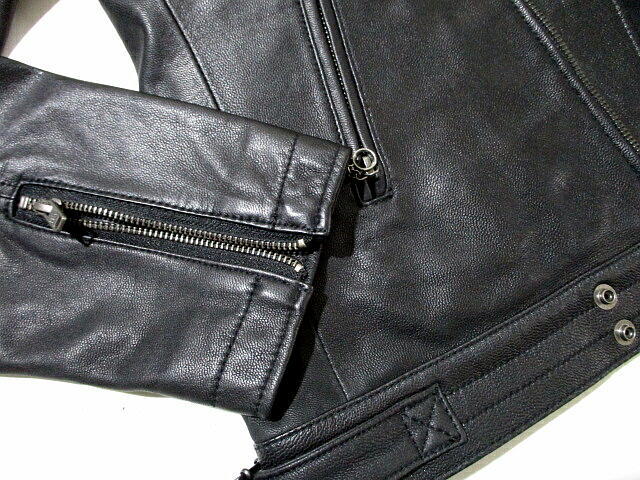 【最終値下】ライダース レザージャケット　ヤギ革　beams ライダース 山羊革 Beams BEAMS レザージャケット（ヤギ革） BEAMS