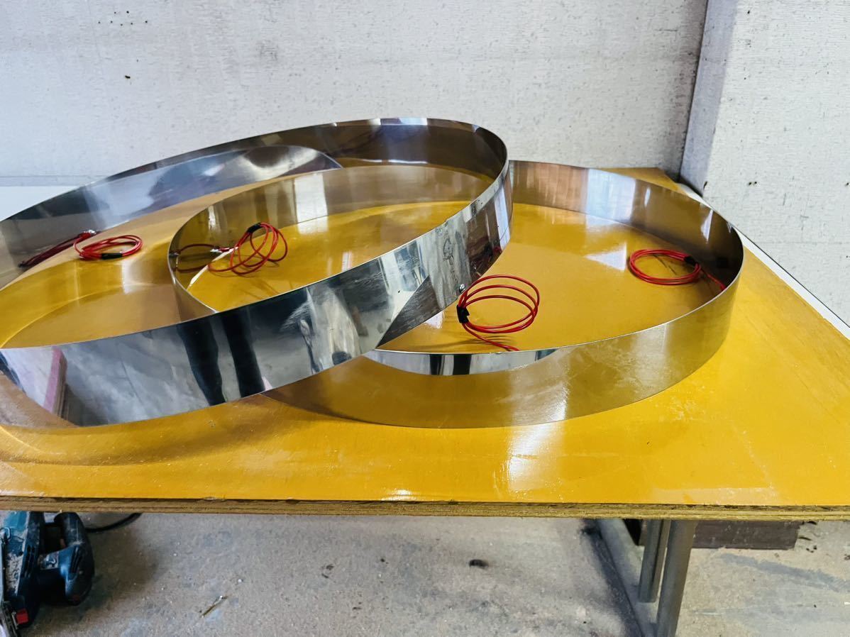 デコトラ ☆厚板仕様☆ホイールマーカー☆22.5インチ用☆2枚セット