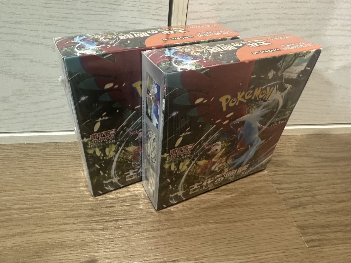 ポケモンカード バイオレット 2BOX 古代の咆哮 ポケモンカード 未来の