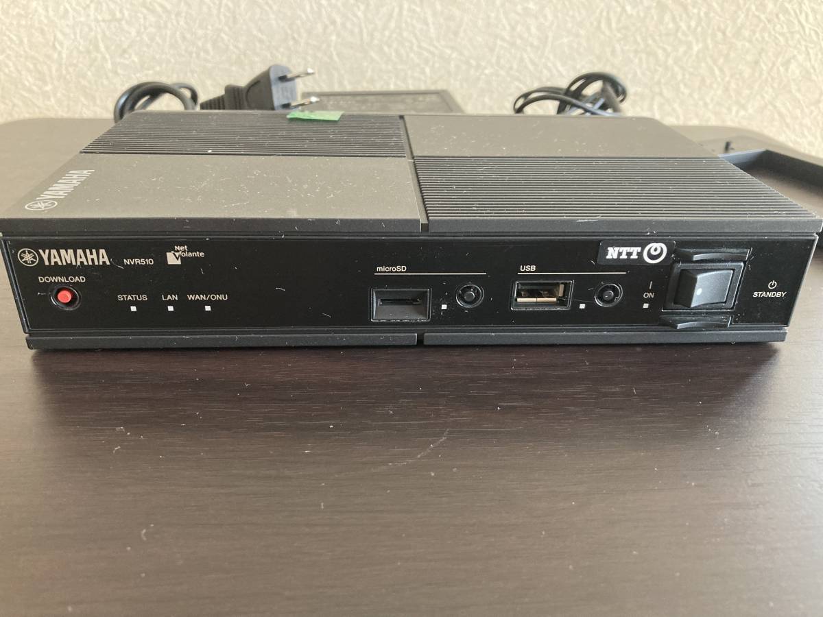 YAMAHA ギガアクセスVoIPルーター ヤマハ NVR510 動作未確認 現状渡し
