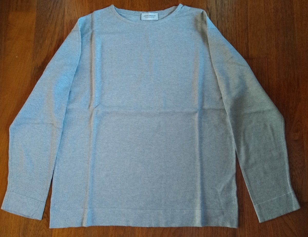 JOHN SMEDLEY ジョンスメドレー S4419 Lサイズ シーアイランドコットン 