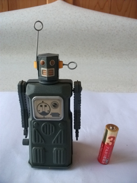 希少 レア 当時物 マスダヤ 1997 日本製 ロボット ブリキ＋樹脂
