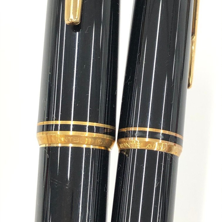 MONTBLANC モンブラン 万年筆/ボールペンセット ケース付き【BJBA6033